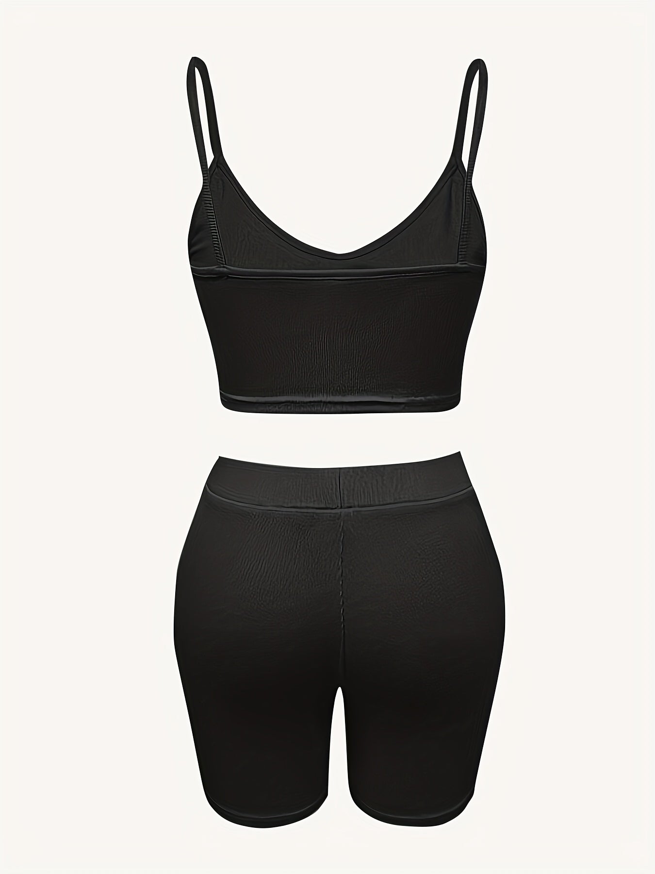 2025 New Casual Suit Summer Camisole Shorts Two-Piece Set for Women